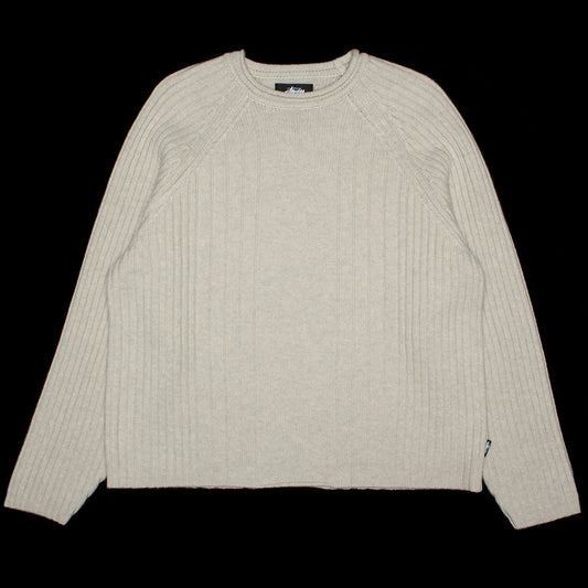 Stussy - Merino Roll Neck Sweater
Style # 117314
Color : Natural