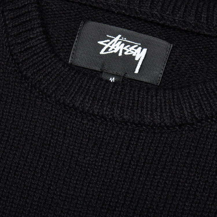 Stussy - Two Tone Raglan Sweater
Style # 117299
Color : Black