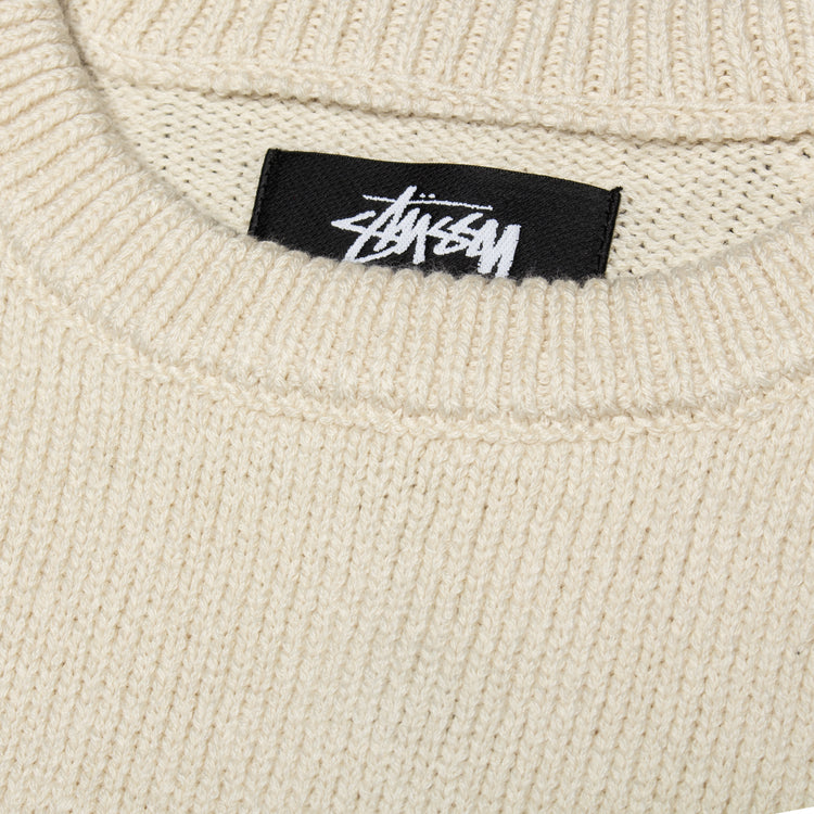 Stussy - Two Tone Raglan Sweater
Style # 117299
Color : Natural
