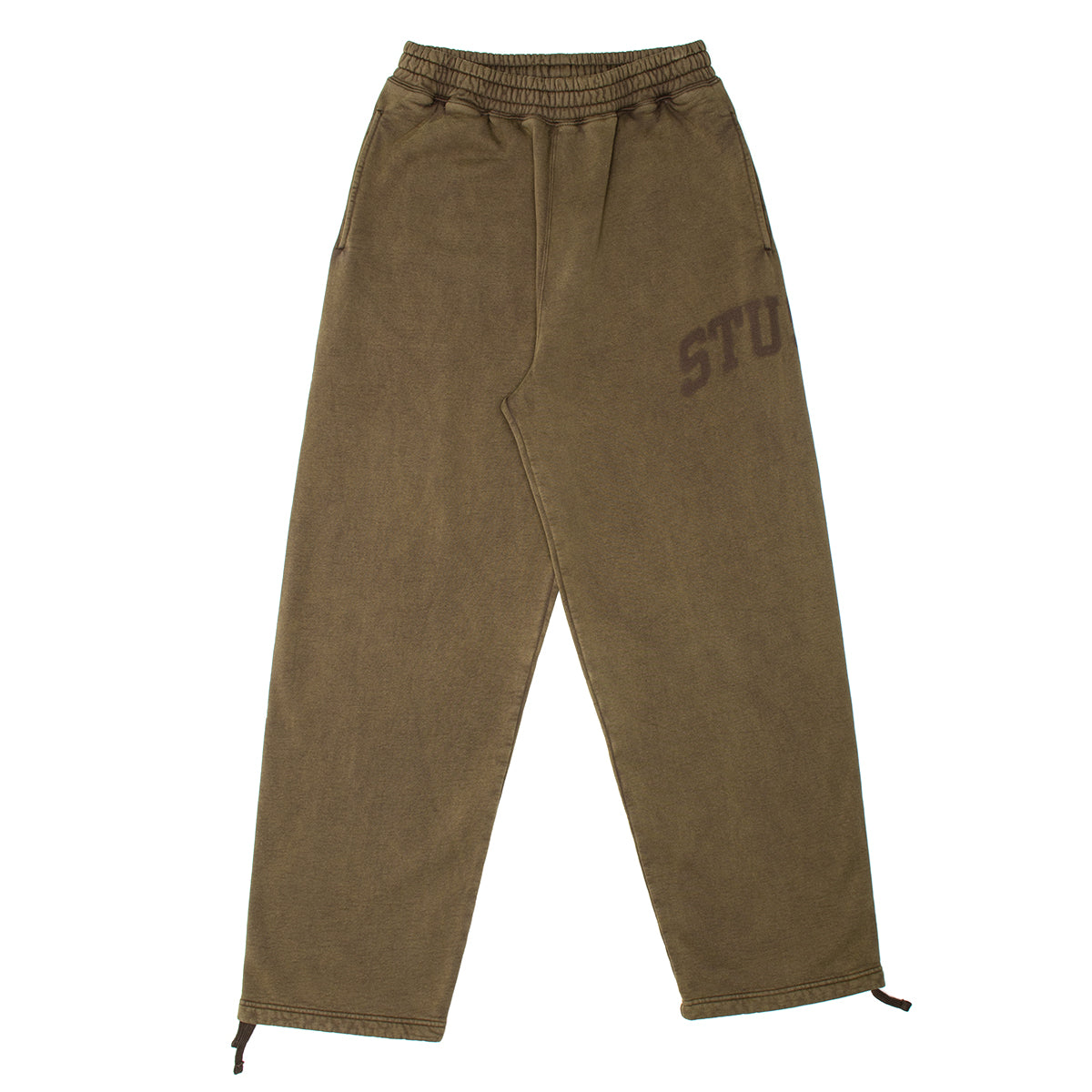 Stussy - Faded Graphic Fleece Pant
Style # 116667
Color : Washed Olive
