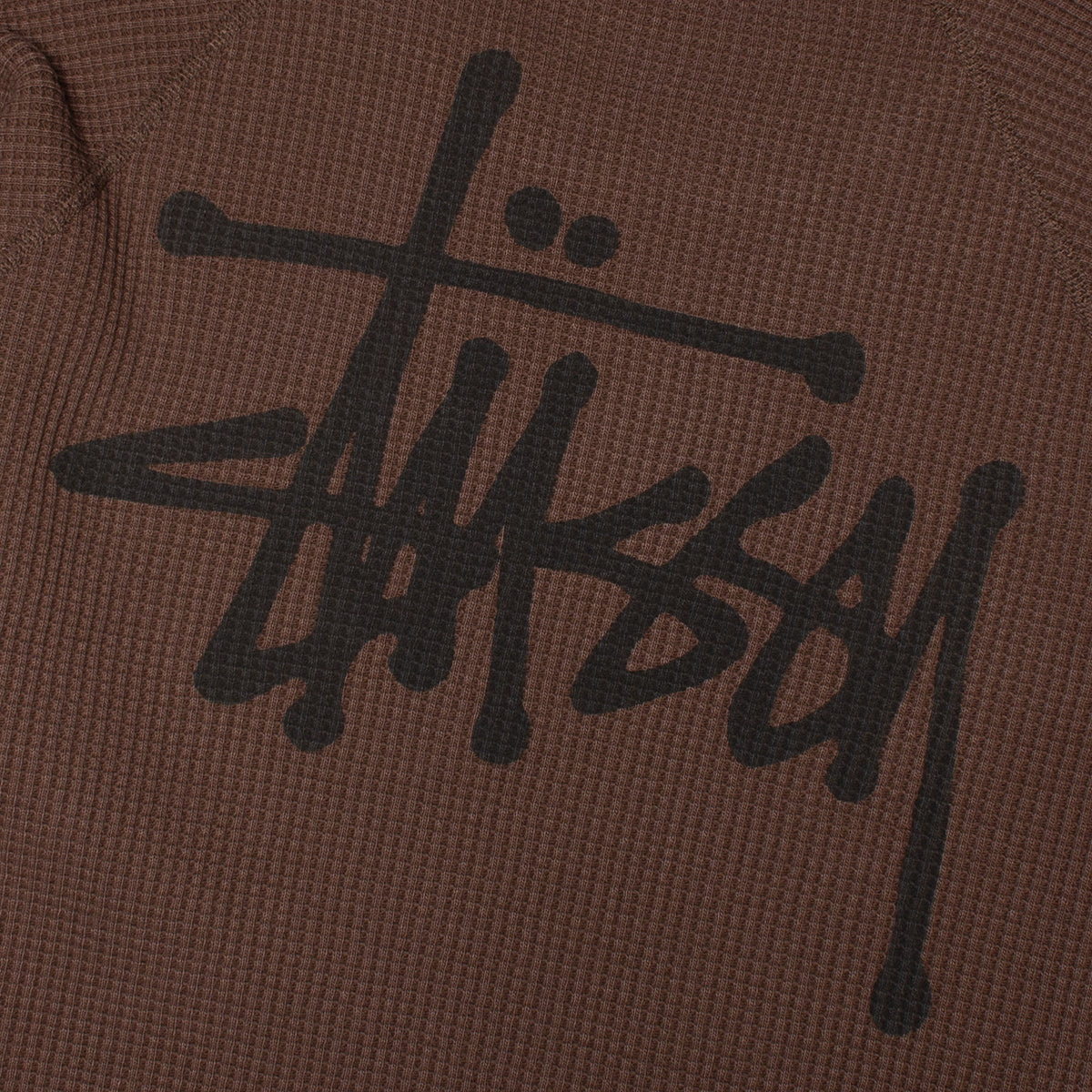 Stussy - Raglan Thermal Basic Stock
Style # 1140356
Color : Brown