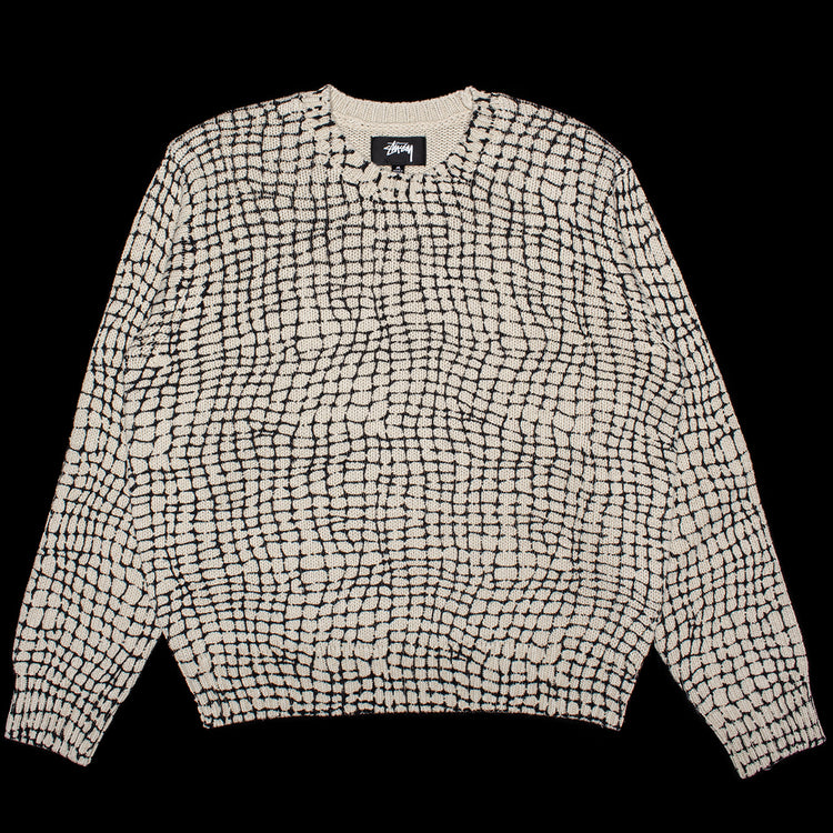 Stussy - Mesh Print Sweater
Style # 117313
Color : Mesh Net