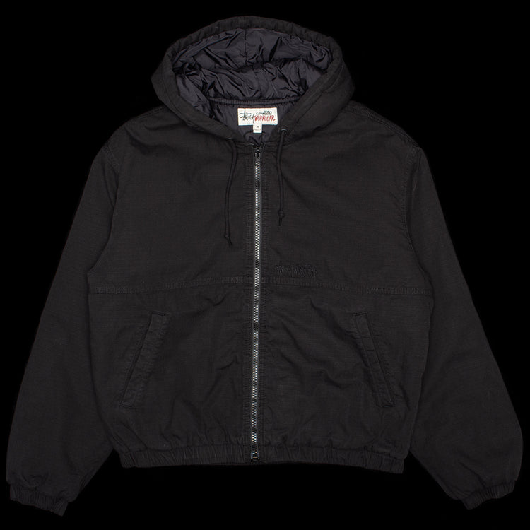Stussy - Ripstop Work Jacket
Style # 115945
Color : Black