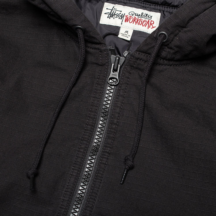 Stussy - Ripstop Work Jacket
Style # 115945
Color : Black
