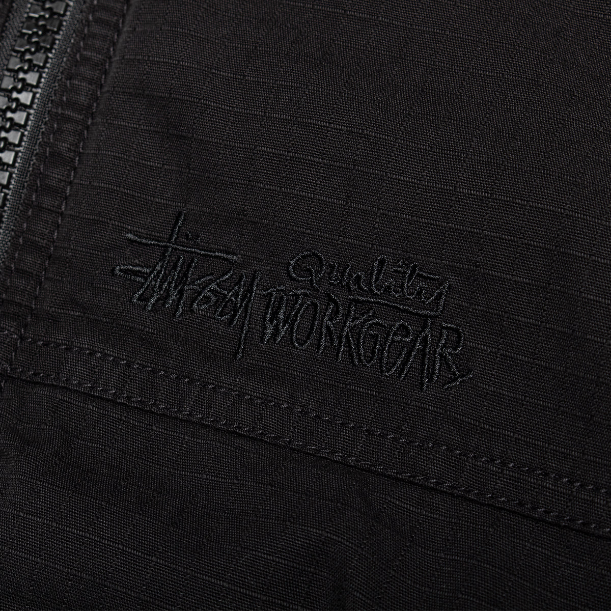Stussy - Ripstop Work Jacket
Style # 115945
Color : Black