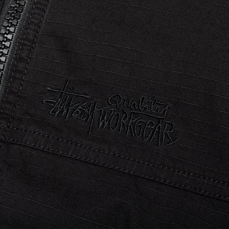 Stussy - Ripstop Work Jacket
Style # 115945
Color : Black