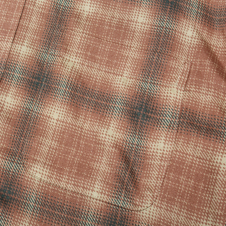 Stussy - Matthew Plaid Shirt
Style # 1110368
Color : Brick