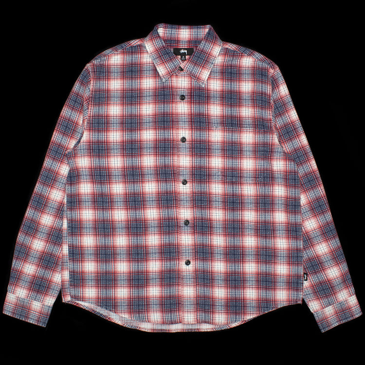 Stussy - Dax Plaid Shirt
Style # 1110402
Color : Red