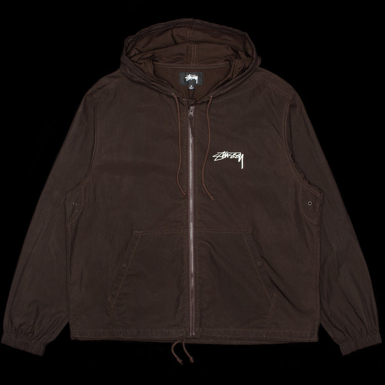 Stussy - Beach Shell Waxed Cotton&nbsp;
Style # 115951
Color : Brown
