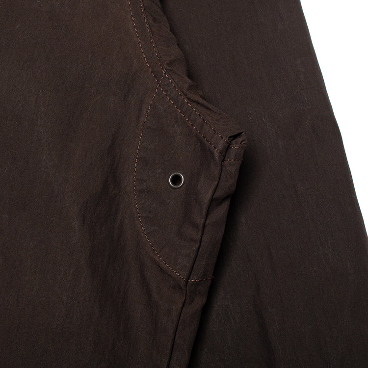 Stussy - Beach Shell Waxed Cotton&nbsp;
Style # 115951
Color : Brown