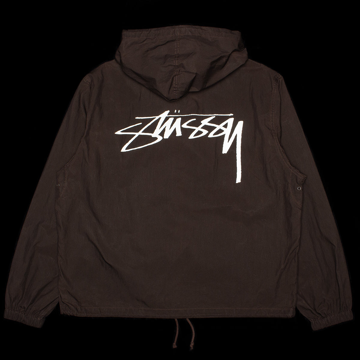 Stussy - Beach Shell Waxed Cotton&nbsp;
Style # 115951
Color : Brown