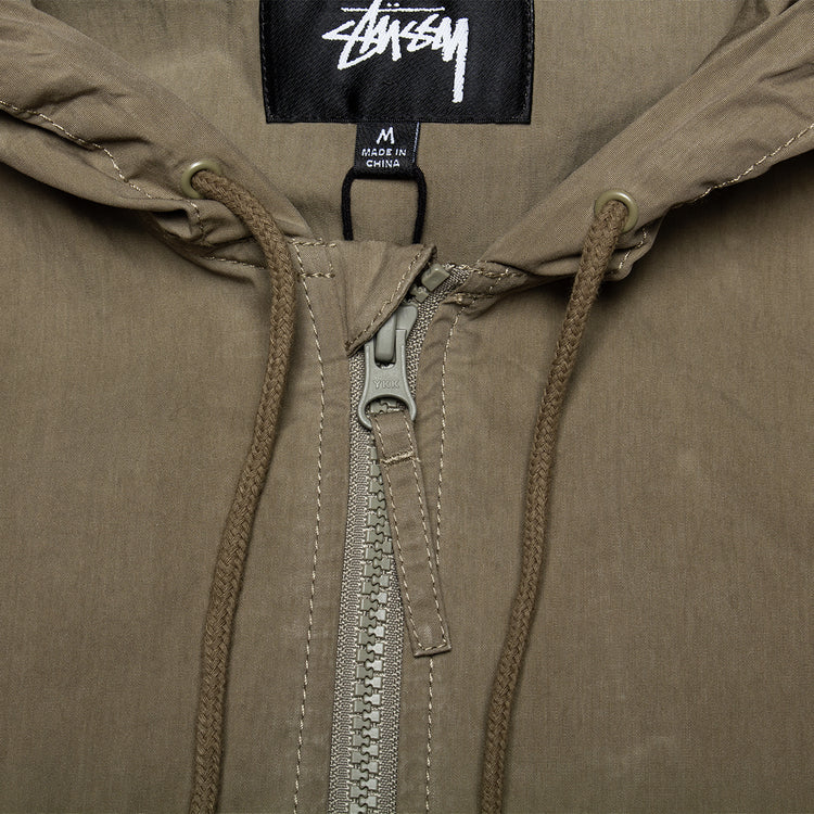 Stussy - Beach Shell Waxed Cotton&nbsp;
Style # 115951
Color : Olive