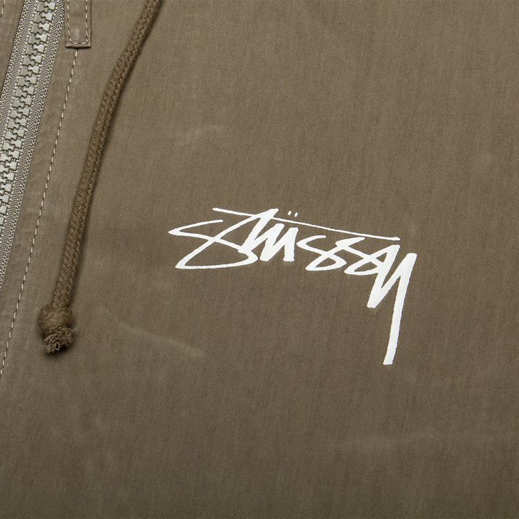 Stussy - Beach Shell Waxed Cotton&nbsp;
Style # 115951
Color : Olive