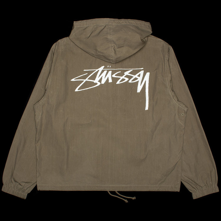 Stussy - Beach Shell Waxed Cotton&nbsp;
Style # 115951
Color : Olive