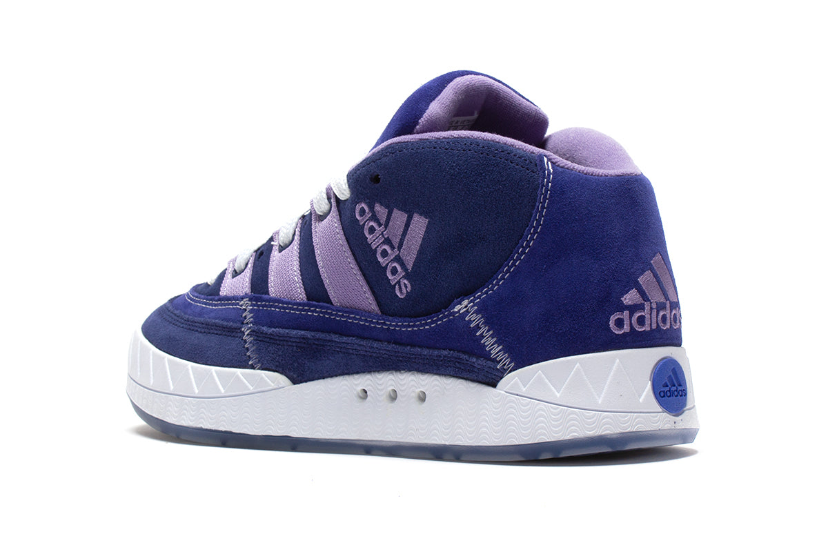 Adidas | Adimatic Mid x Maité Style # IG8174 Color : Vic Blu / Mag Lil / Dark Blue