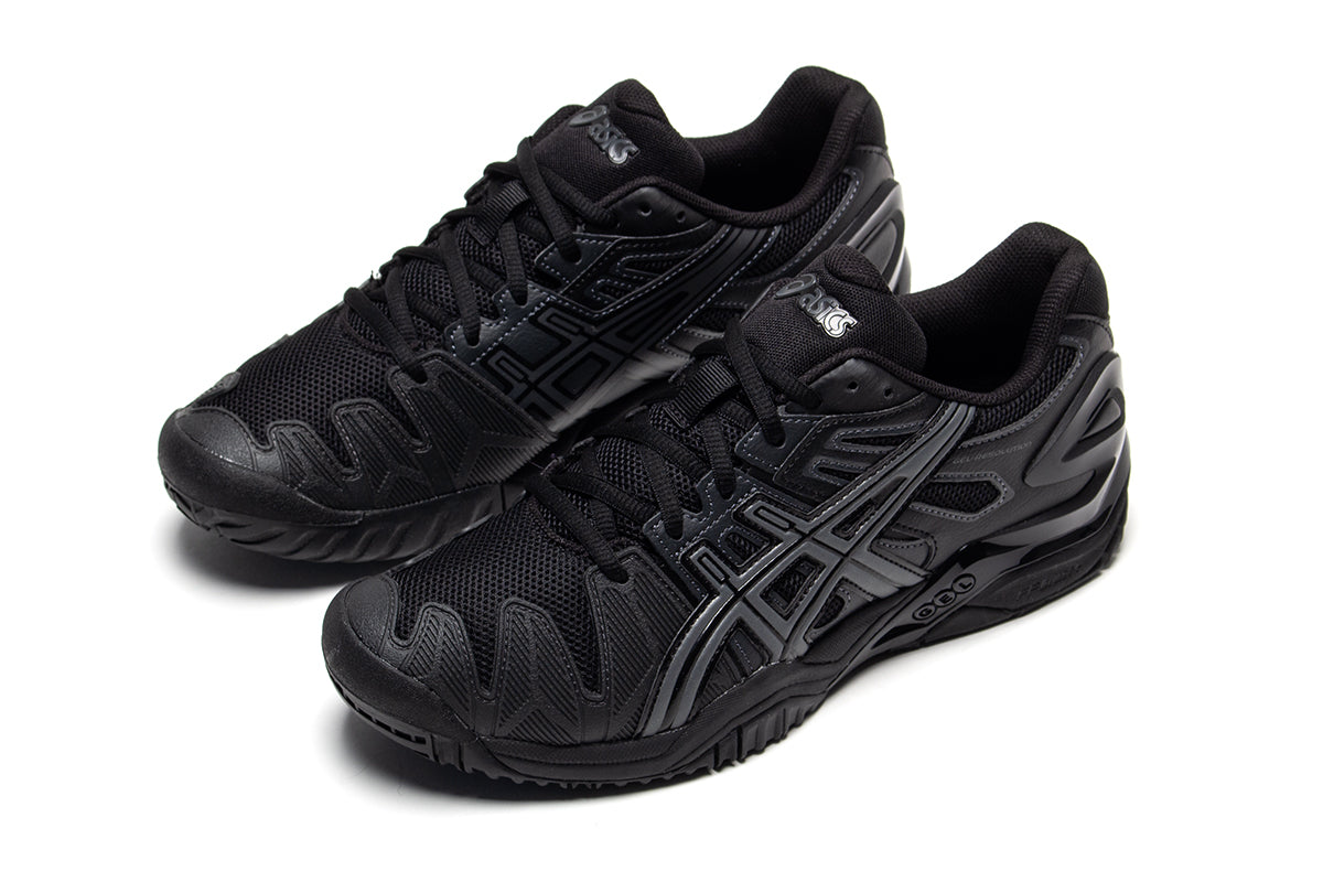 Asics - Gel-Resolution 5
Style # 1203A901.001
Color : Black / Graphite Grey
