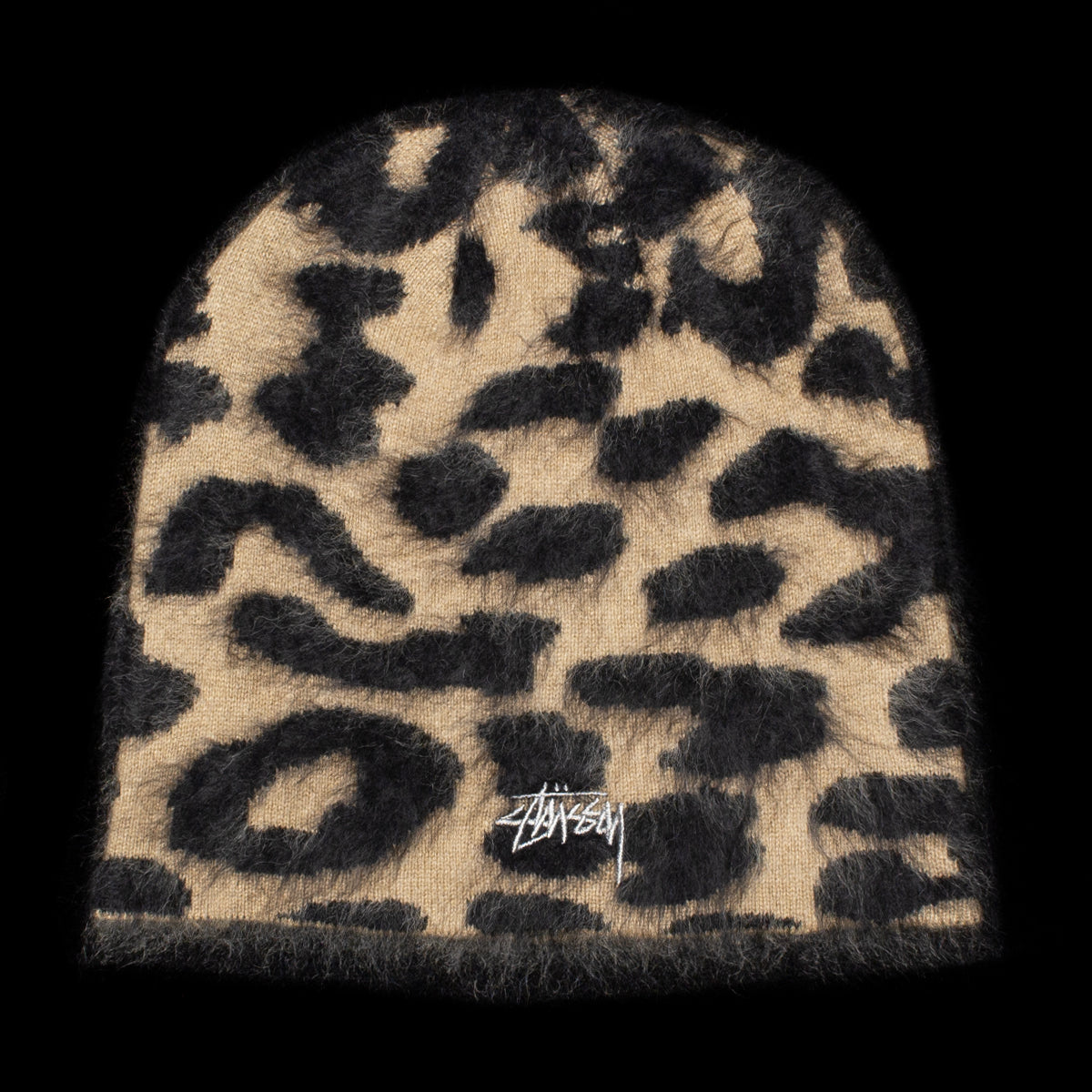 Stussy - Cashmere Leopard Skullcap
Style # 1321282
Color : Caramel