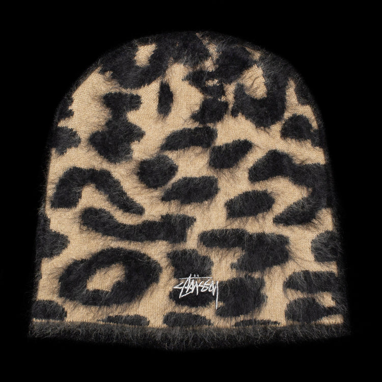 Stussy - Cashmere Leopard Skullcap
Style # 1321282
Color : Caramel