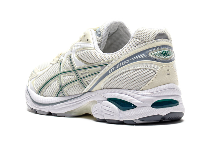 Asics | GT-2160
Style # 1203A320.105
Color : Cream / Jasper Green