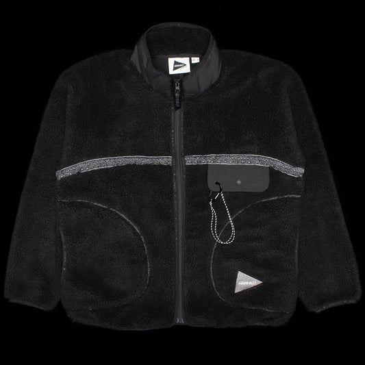 Gramicci x And Wander JQ Tape Fleece Jacket