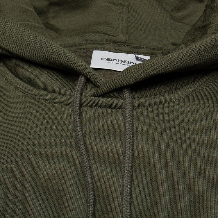 Carhartt WIP - Hooded Chase Sweatshirt
Style # I033661-3CB
Color : Olive / Gold