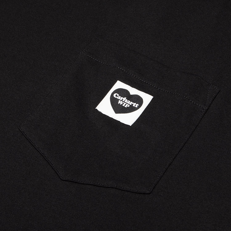 Carhartt WIP - Pocket Heart T-Shirt
Style # I032128-00E
Color : Black