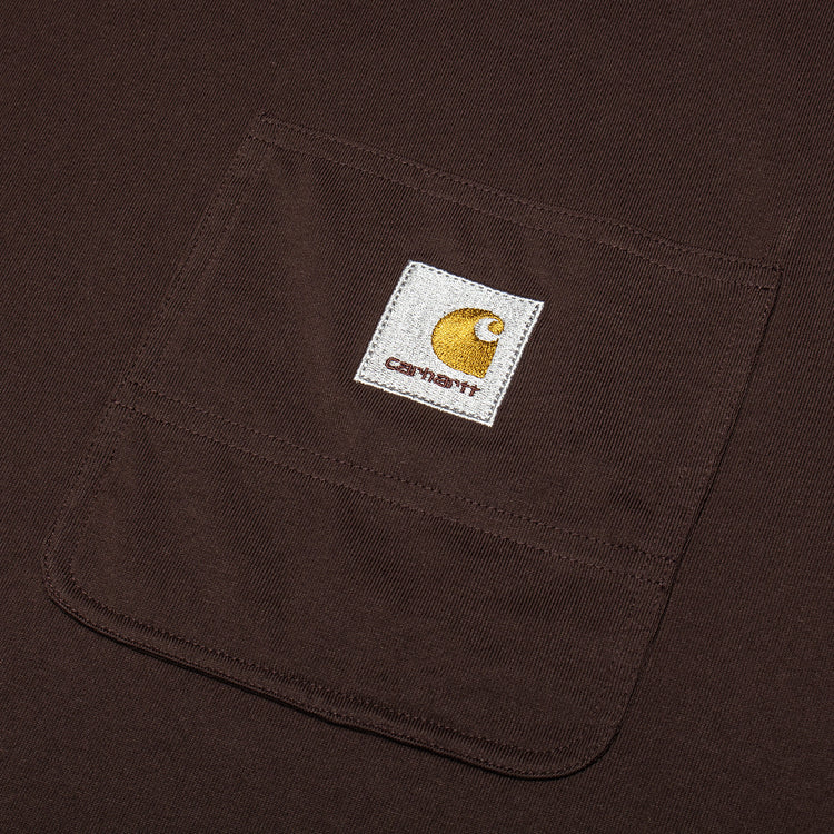 Carhartt WIP - Work Pocket T-Shirt
Style # I035523-33H
Color : Palisander