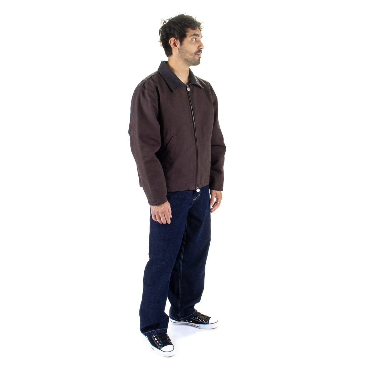 Polar Skate Co. - Cliff Jacket With Quilted Lining
Color : Chocolate