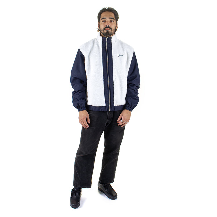 Grand Collection - Shibuya Sherpa Jacket
Color : White / Navy