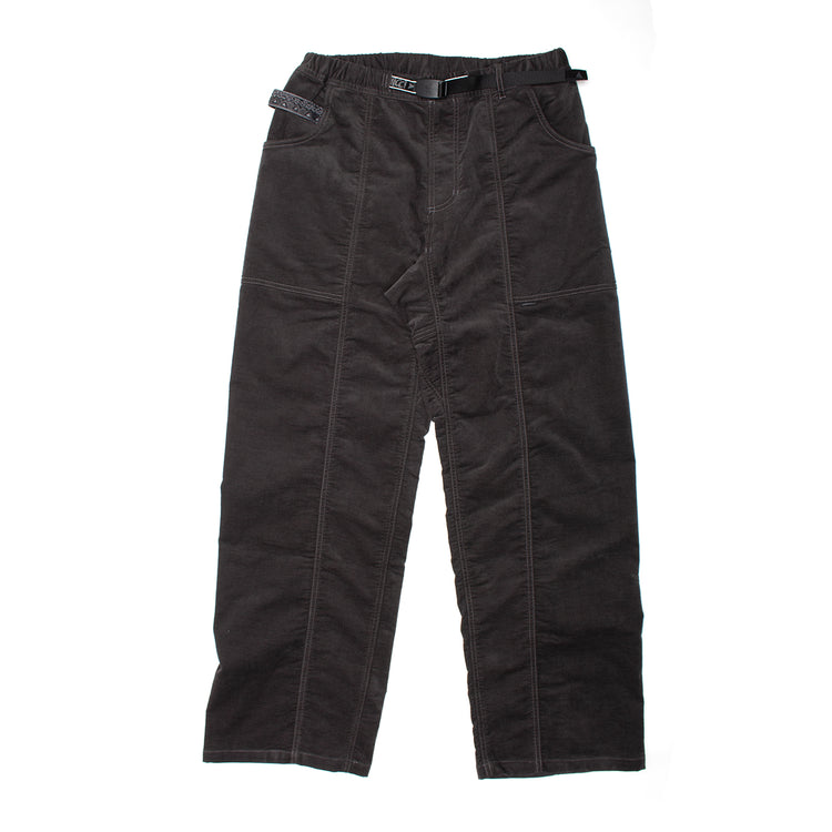 Gramicci x And Wander Corduroy Gadget Pants
Adjustable waistband with integrated belt and buckle
Color : Charcoal