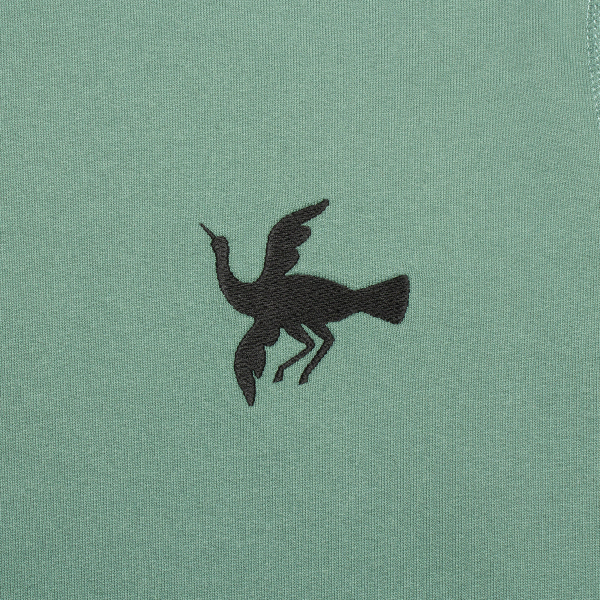 by Parra | Snaked By A Horse Crewneck Sweatshirt Style # 50216 Color : Pine Green