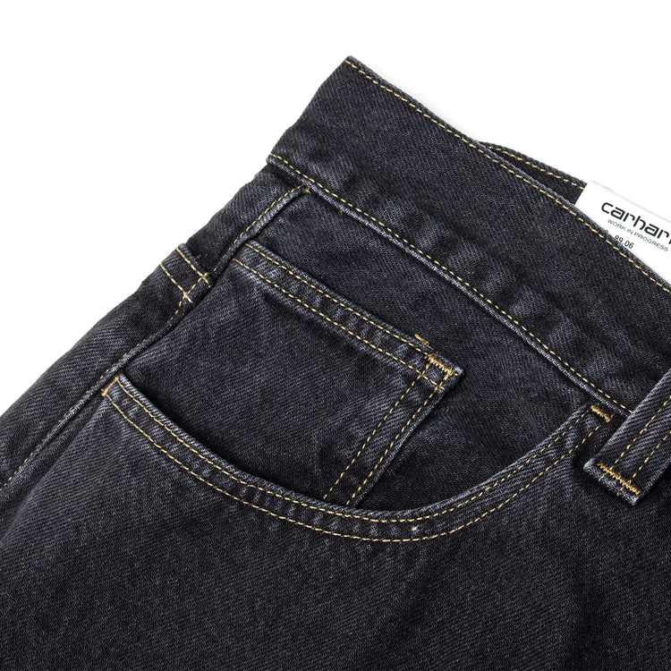 Carhartt WIP - Brandon Pant
Style # I035893-8906
Color : Black (Stone Washed)