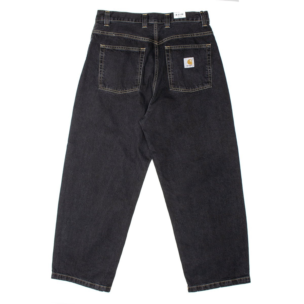 Carhartt WIP - Brandon Pant
Style # I035893-8906
Color : Black (Stone Washed)