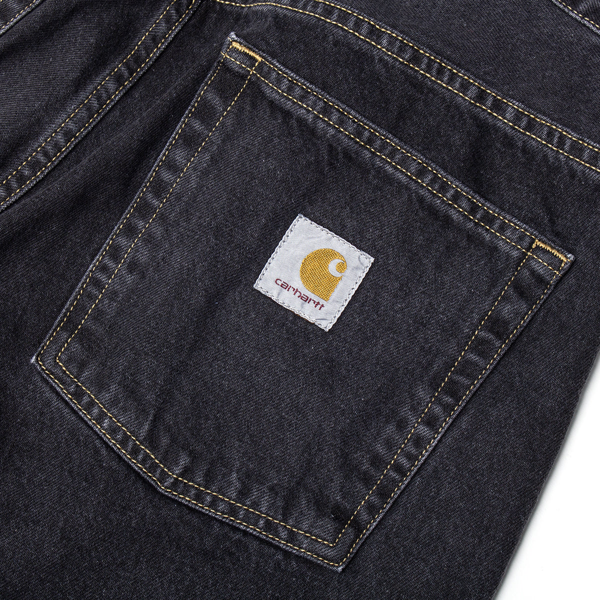 Carhartt WIP - Brandon Pant
Style # I035893-8906
Color : Black (Stone Washed)