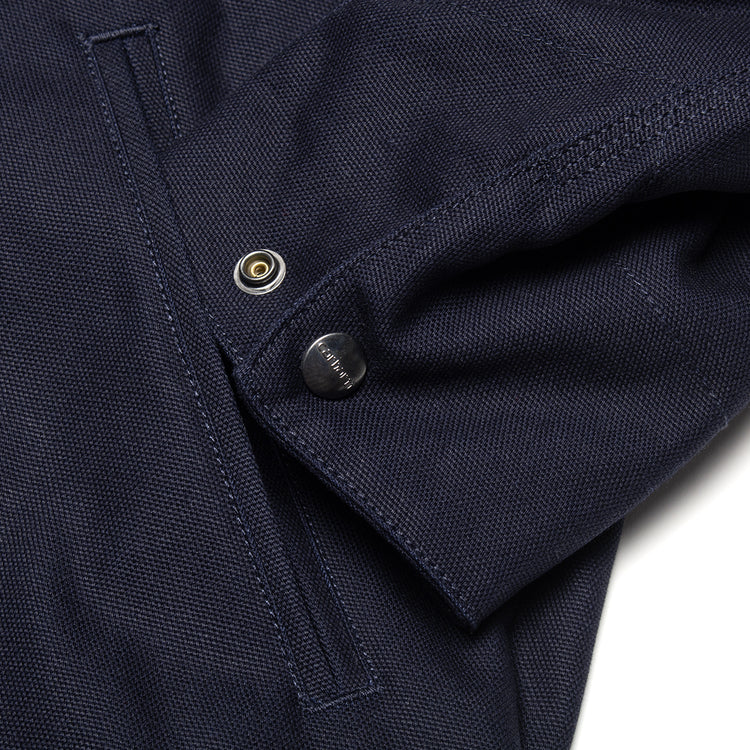 Carhartt WIP - Detroit Jacket
Style # I015264-0DI
Color : Dark Navy / Black (Rigid)