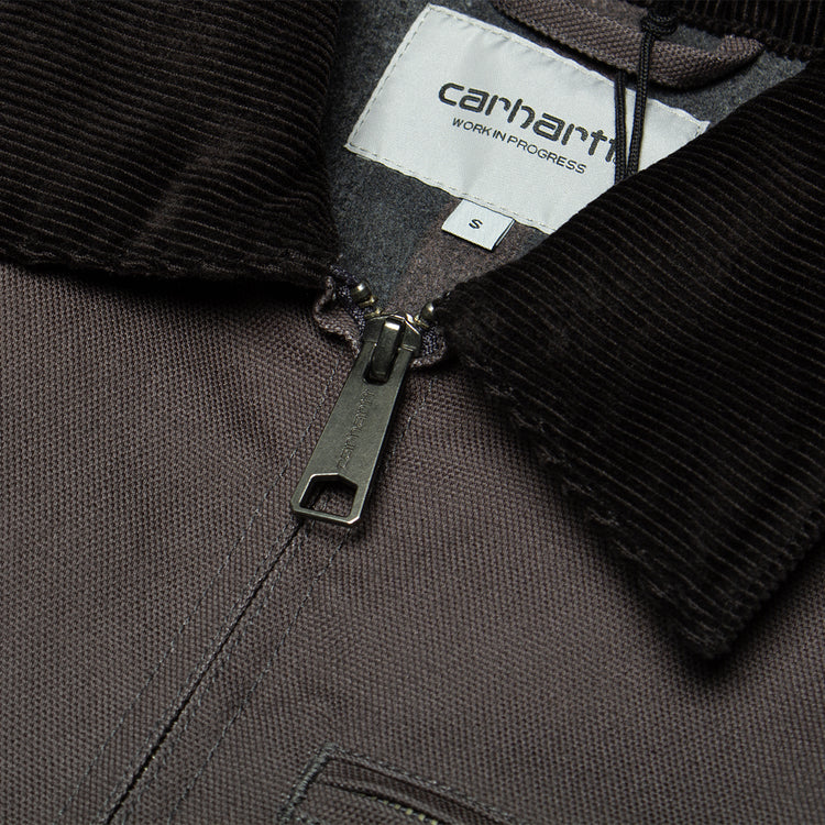 Carhartt WIP - Detroit Jacket
Style # I015264-3CL
Color : Graphite / Black (Rigid)