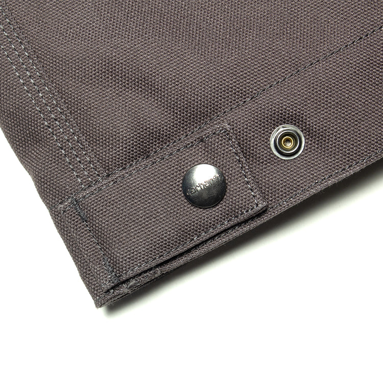 Carhartt WIP - Detroit Jacket
Style # I015264-3CL
Color : Graphite / Black (Rigid)