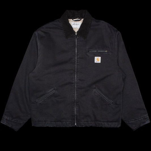 Carhartt WIP - OG Detroit Jacket
Style # I035878-00E
Color : Black / Black (Stone Washed)