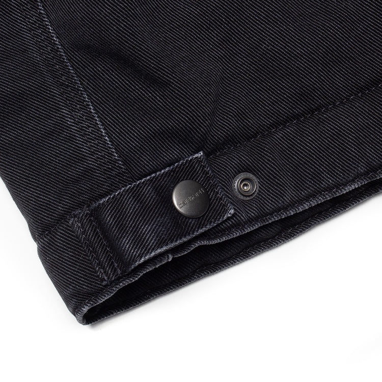 Carhartt WIP - OG Detroit Jacket
Style # I035878-00E
Color : Black / Black (Stone Washed)