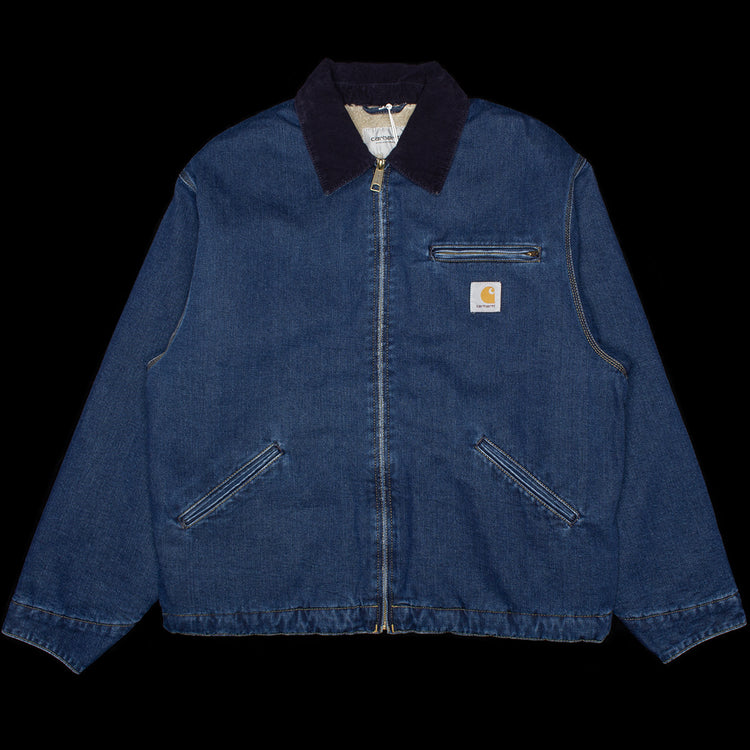 Carhartt WIP - OG Detroit Jacket
Style # I035878-453
Color : Blue / Dark Navy (Stone Washed)