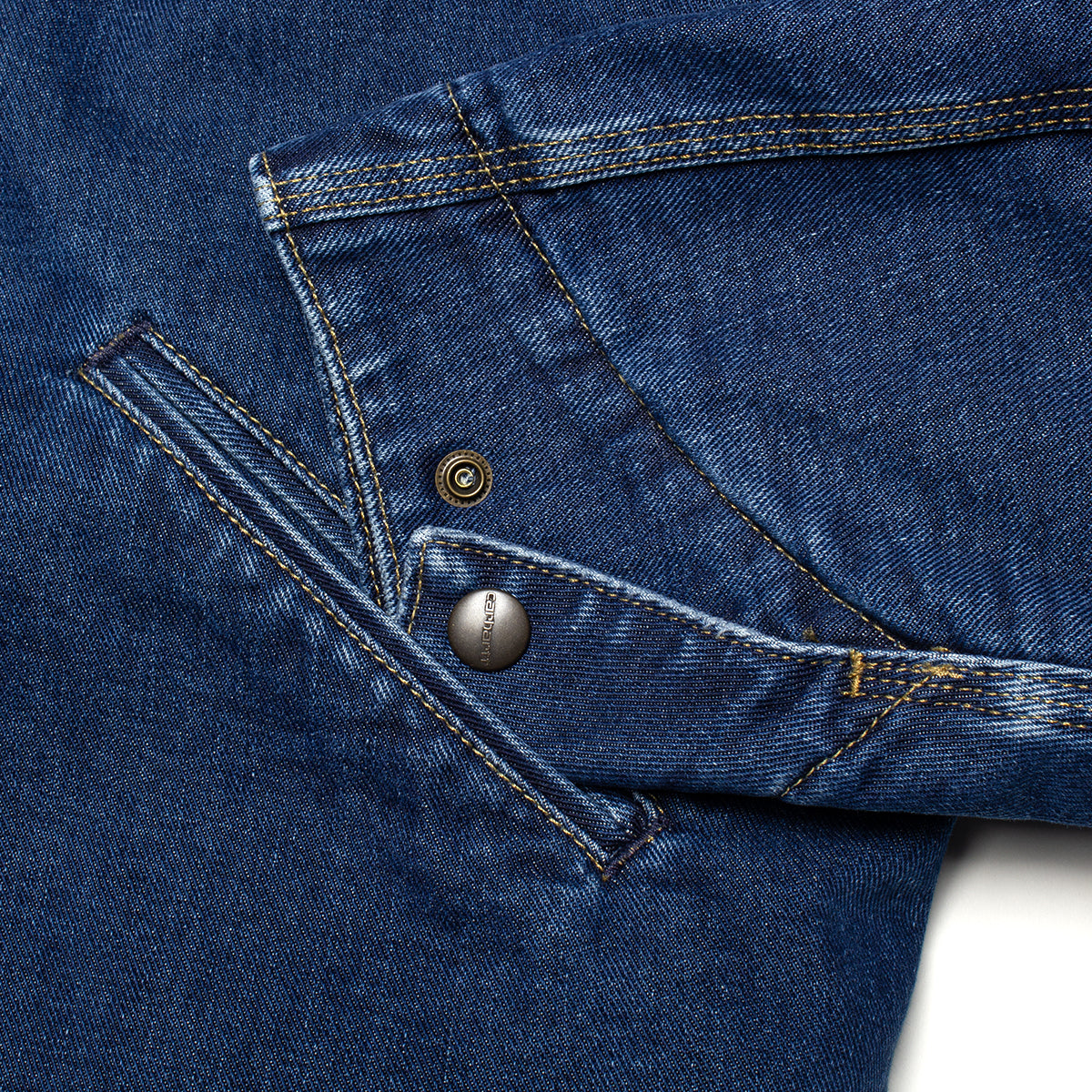 Carhartt WIP - OG Detroit Jacket
Style # I035878-453
Color : Blue / Dark Navy (Stone Washed)