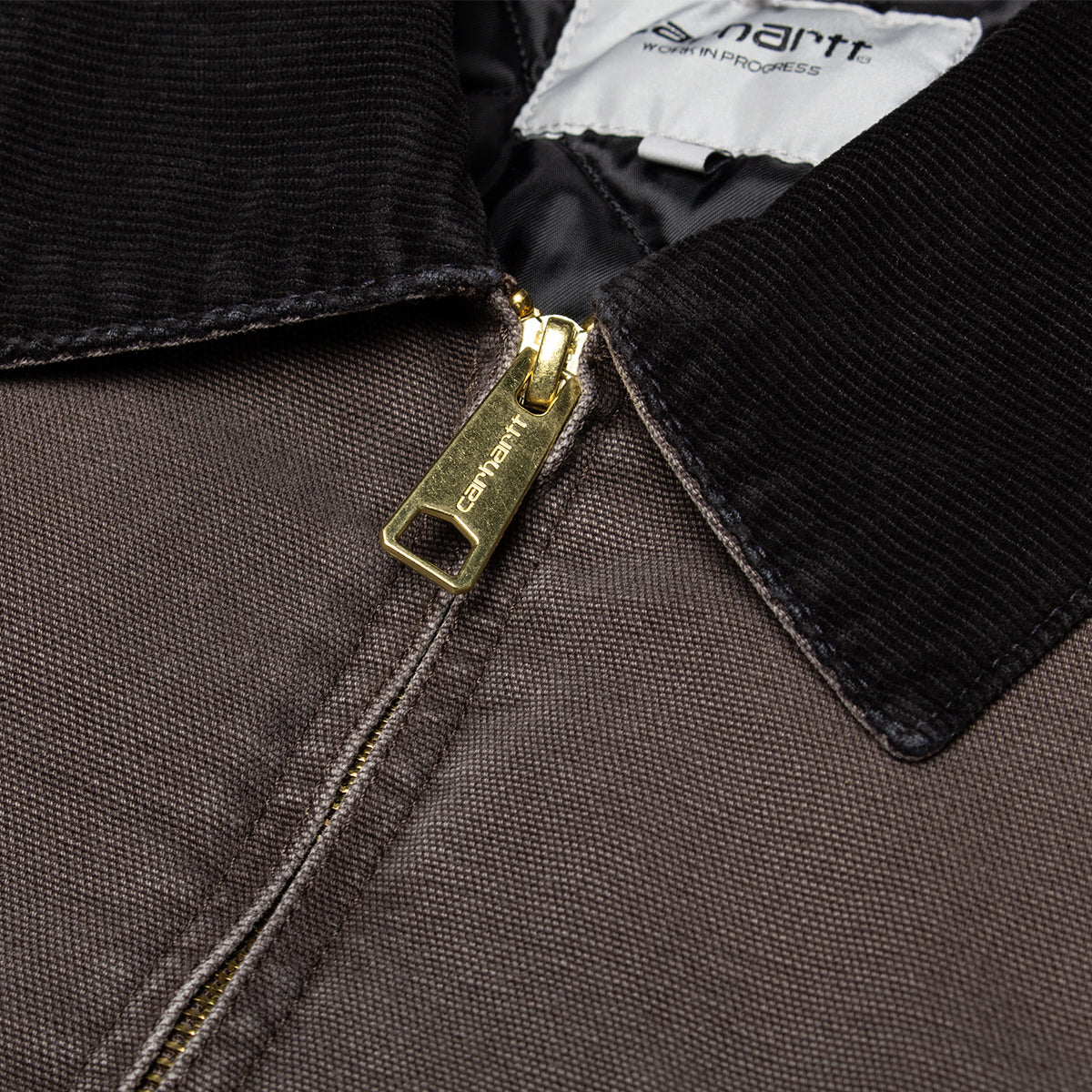 Carhartt WIP - OG Detroit Jacket
Style # I035614-1YL
Color : Tobacco / Black (Stone Canvas)