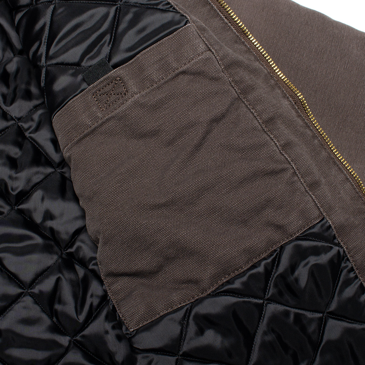 Carhartt WIP - OG Detroit Jacket
Style # I035614-1YL
Color : Tobacco / Black (Stone Canvas)