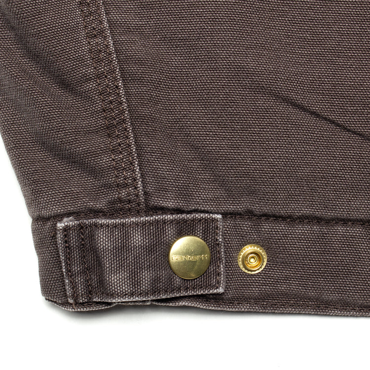 Carhartt WIP - OG Detroit Jacket
Style # I035614-1YL
Color : Tobacco / Black (Stone Canvas)