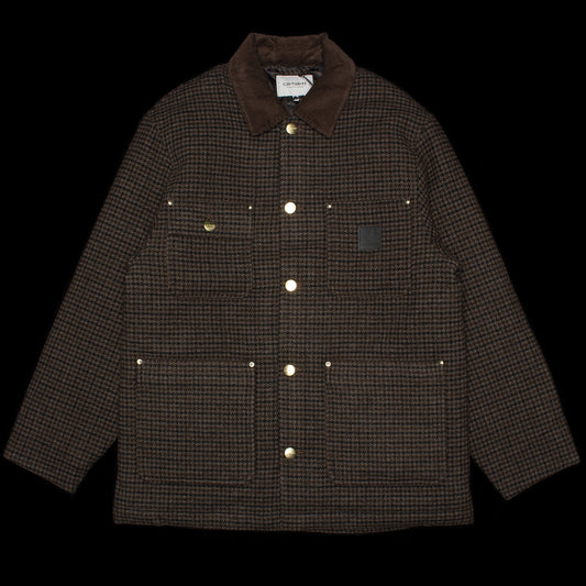 Carhartt WIP - Lowis Houndstooth Chore Coat
Style # I035344-35M
Color : Vitola Heather