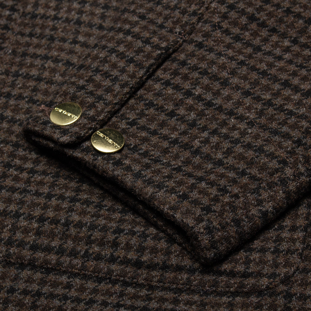Carhartt WIP - Lowis Houndstooth Chore Coat
Style # I035344-35M
Color : Vitola Heather