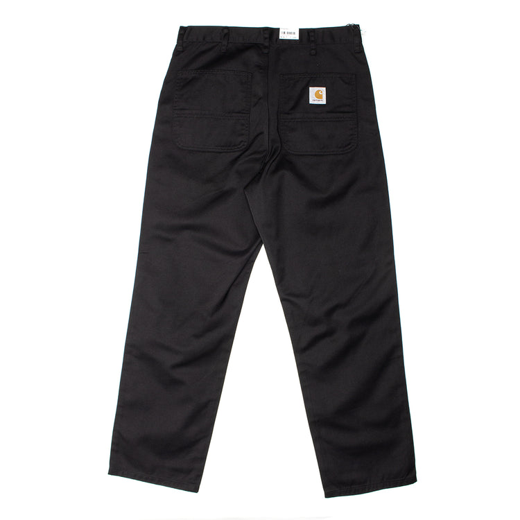 Carhartt WIP - Simple Pant
Style # I034907-8902
Color : Black (Rinsed)