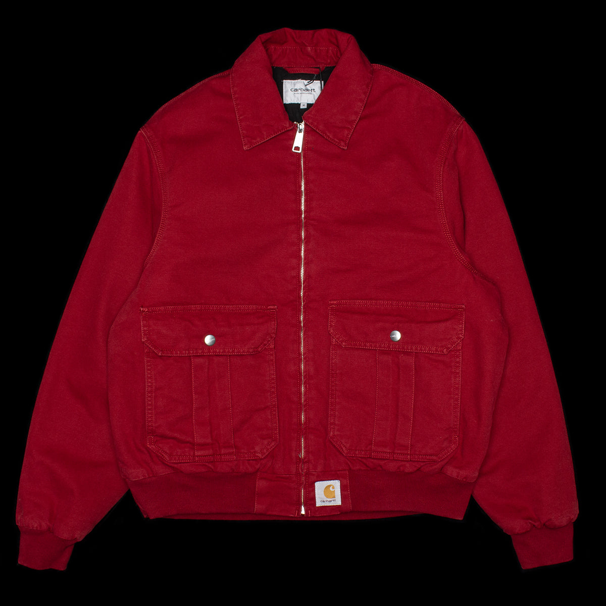 Carhartt WIP - Stanton Jacket
Style # I035617-H806
Color : Scarlet (Stone Washed)