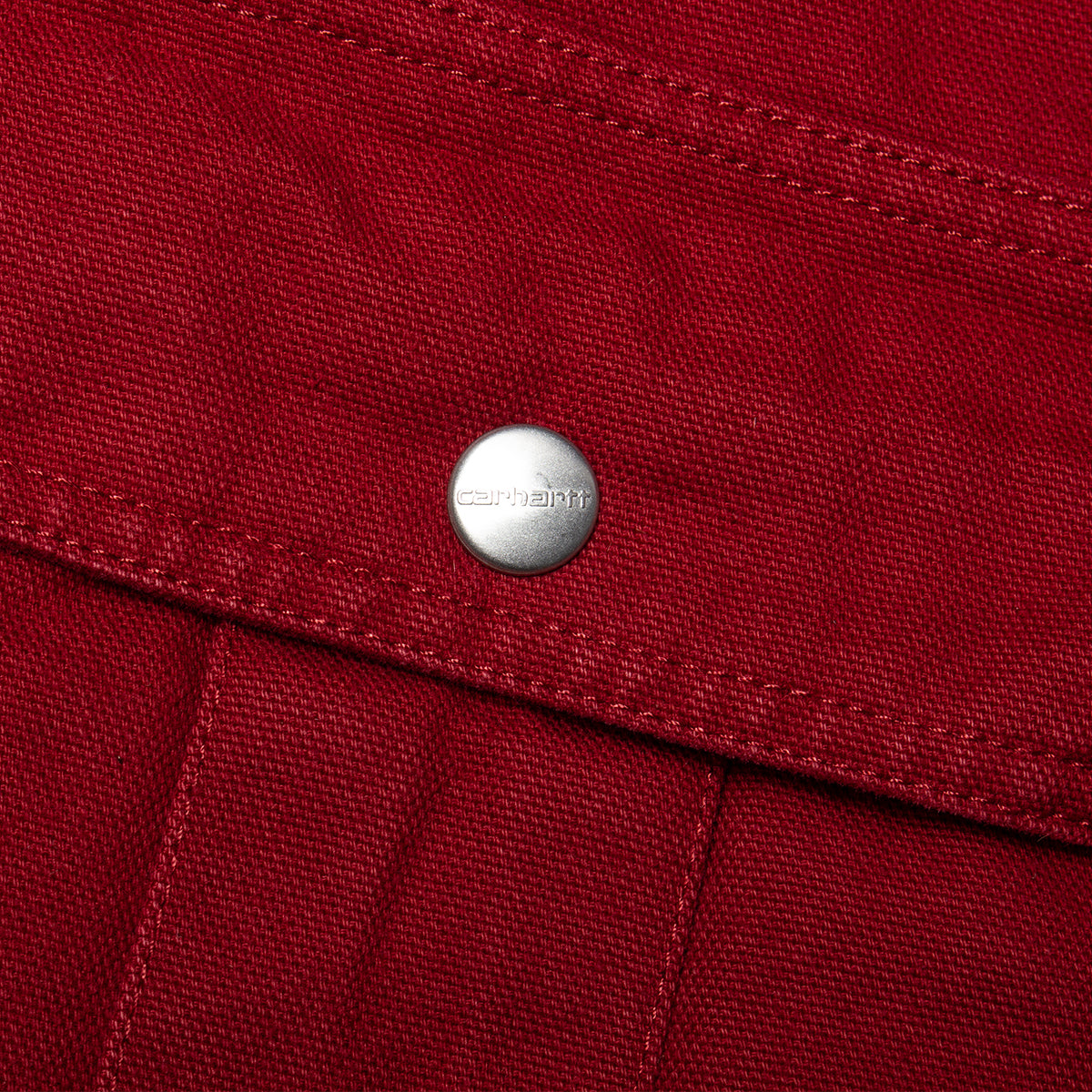 Carhartt WIP - Stanton Jacket
Style # I035617-H806
Color : Scarlet (Stone Washed)