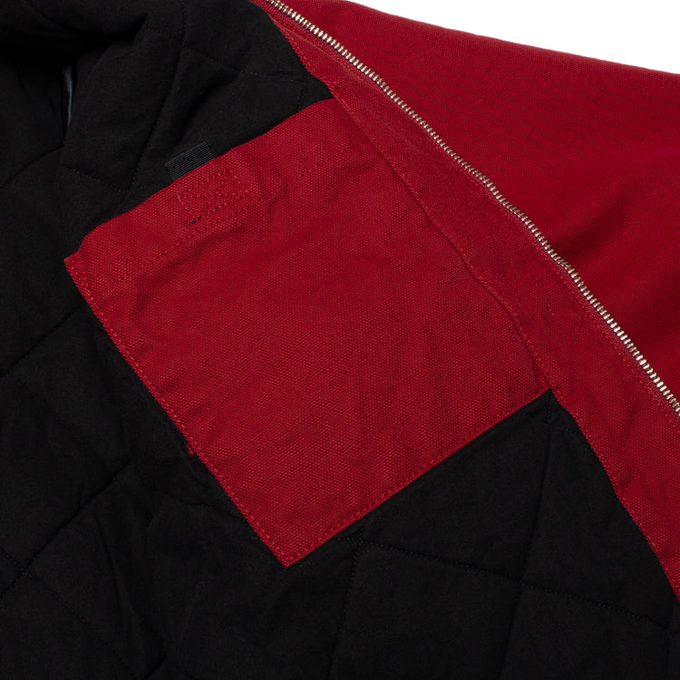 Carhartt WIP - Stanton Jacket
Style # I035617-H806
Color : Scarlet (Stone Washed)